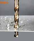 Five Sixteenth Inch Cobalt Drill Bit Set Thirteen Piece M35 High Speed Steel With 135 Degree Tip drilling metal sheet