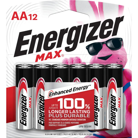 Long Lasting AA Batteries 12 Pack Alkaline Power For Toys Remotes Cameras And Gadgets So You Do Not Have To Constantly Swap Them