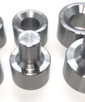 Three Piece Dimple Die Set For Metal Fabrication In One Half Inch Three Quarter Inch And One Inch Dies Heavy Duty Steel