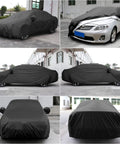 All Weather Waterproof Car Cover For Sedan Keeps Your Ride Protected From Rain And Sun Universal Fit With Windproof Straps