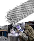 Pro Grade TIG Welding Rods 20 Pcs ER308L Stainless Steel Filler Wire 1/16 x 16 In Low Splatter for strong welds on metal surface