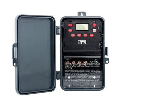 Open casing of Multipurpose 24 Hour Time Switch For Home And Office With 1 Channel SPST Dry Contact Output And 120 VAC Input