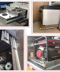 Heavy Duty Drawer Slides Full Extension Industrial Drawer Runners With Lock Side Mount 350-1500mm in use with appliances.
