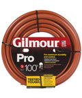 Heavy Duty Three Quarter Inch Water Hose 100 Foot, Workhorse Rubber and Vinyl, Kink Resistant, Rugged Red Cover, 400 PSI Burst Strength