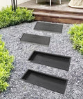 2 Pack Walk Path Maker Stone Mold Paving Paver Molds For Concrete Reusable Walkways For Patio Lawn Garden Easy To Use DIY Friendly