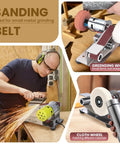 Pro Mini Belt Sander And 15 Degree Belt Grinder With Seven Speeds For Knife Sharpening Woodworking Metalworking Jewelry Diy Sanding Polishing Powered By A Slick 795 Watt Motor That Runs Like A Champ used for metal grinding and tool sharpening.