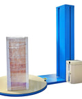 Heavy Duty Stretch Film Roll For Industrial Machine Bundling Clear Plastic Shrink Wrap on a pallet wrapper.