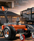Heavy Duty Electric Trailer Dolly With 7500 Lbs Capacity, 24V 800W Motor Power, Six Wheel Off Road Anti Tip Design, Dual Ball Hitch Mount.