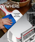 21 Piece Camping Cooking Set for Outdoor Meals with cleaning cloth and dishwasher safe utensils