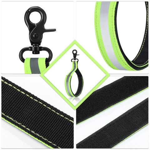Three Pack Firefighter Glove Straps Clips Heavy Duty Tactical Gear Pro Grade Must Have With Reflective Trim Adjustable Safety Straps For Gloves Durable Clip Accessories For Fire Rescue Hands 9.1 Inch Long 23 Cm