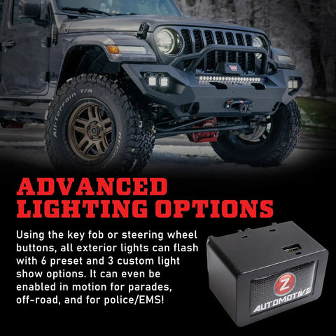 Tazer JL JT Lite Programmer For Jeep Wrangler JL And Gladiator JT Easy Plug In Tuner To Adjust Tire Size Gear Ratio TPMS Speedometer Axle Settings And More For 2018 To 2026 Jeep JL Gladiator JT, compact black module