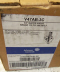 High Performance Temperature Actuated Modulating Valve Control V47AB3C For Water Recirculation Systems in packaging with specifications.