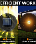 5 Pack Replacement Solar Light Tops Kit With No Fuss Easy Install For Outdoor DIY Hanging Lanterns solar panel and LED light