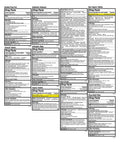 Front view of Be Smart Get Prepared 326-piece first aid kit contents; grid of Drug Facts panels.