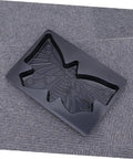 Butterfly Shaped Paving Mold For Garden Paths And Walkways, Reusable Concrete Stepping Stone Mold, Black Plastic Easy DIY