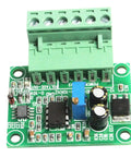 Frequency To Voltage Converter Module 0 Hertz To 10 Kilohertz Digital To Analog Converter with green terminal block connectors