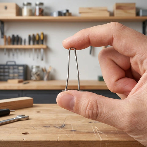 Quick Rebound Stainless Steel Torsion Springs For Nippers And Pruning Shears. Durable Pedicure Tool Replacement Hardware That Slides In Effortlessly For Smooth Clipping Action Every Time. Get Your Beauty Instruments Back To Crisp Working Condition With hand-held stainless steel spring