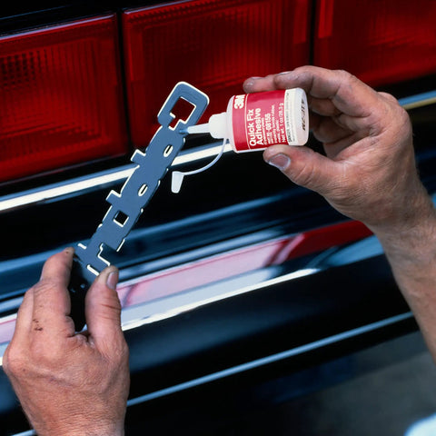 Tough As Nails Multi Surface Bonding Glue For Plastics Metals And Glass In A One Ounce Bottle used for auto repair on metal trim.
