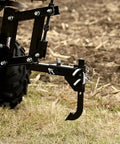 Middle Buster Furrower Attachment For Subsoil Work From Impact Implements on tractor, prepares soil, steel construction