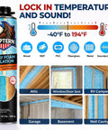 High Output Closed Cell Spray Foam Insulation Kit Paired With A Professional Spray Gun Setup A Killer Performer for Attic and Garage Insulation.