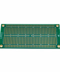Double Sided ENIG Protoboard Solderable Breadboard For DIY Prototyping 2 By 4 Inch FR4 Board With One Tenth Inch Pitch Through Hole Grid