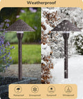 5CCT Low Voltage Pathway Lights 12V 3W 160LM Aluminum Waterproof Outdoor Landscape Lights For Yard Garden Walkway No Fuss Install All Weather