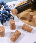 Natural Wood Corks 100 Pack For Wine Beer And Liquor Bottles Handy Tapered Wooden Stopper Plugs Bulk For Crafts Replacement