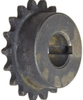 Roller Chain Sprocket Type B Hub For 3/8 Inch Pitch 35 Chain Single Strand With 18 Teeth 0.75 Inch Bore 2.352 Inch OD