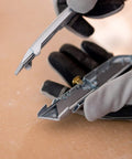 Everyday Utility Knife With Retractable Blade For Safe Precise Cutting In DIY Projects Cardboard Boxes And Craft Tasks 6.1 Inch Total Length 2 7/16 Inch Blade Non Slip Handle Durable Silver Tool For Easy Everyday Use.