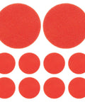 Rock Solid 2000 Grit Orange Nylon Sanding Discs With Hook Loop Design For Wood Polishing Metal Car Repair And Dry Sanding Projects Made Easy, various sizes.