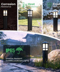 Top Tier Low Voltage Landscape Pathway Lights With Replaceable LED G4 Bulbs 12V 2700K Killer Warm Glow in multiple weather resistance scenarios.