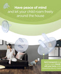Image of 36 Pack Clear Outlet Covers Dielectric Plastic Plugs For Electrical Sockets for baby proofing in family living room.