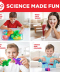 Hands On Science Kit For Kids Aged 4 To 8 With 50 Plus Experiments Real World STEM Activities Fun Learning Projects Educational Toy Gift For Boys And Girls Perfect Easter Or Birthday Gift For Curious Young Minds.