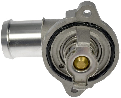 Patented Aluminum Thermostat Housing Assembly With Thermostat For Select Chrysler And Dodge Models OE Fix Heavy Duty Replacement