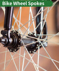 Universal Bicycle Spokes 14G 275mm Length Carbon Steel Black Set For Mountain City And Road Bikes Heavy Duty Wheel Spokes