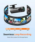 Dash Cam For Cars 1296P QHD Front Camera With 130 Degree Wide Angle Built In WiFi WDR Night Vision iOS Android App Loop Recording