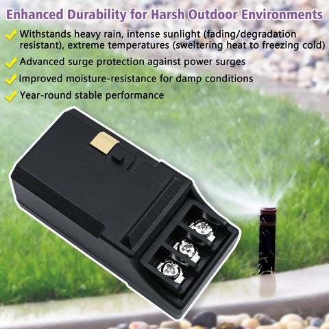 Three Station Irrigation Expansion Module For Pro C And HPC Controllers Replacement For PCM300 Add Three Zones In Minutes