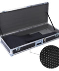 Open Roland FA 06 61 Key Keyboard Case With One And Quarter Inch Plywood Diamond Plate Exterior ATA Flight Ready Touring Protection