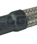 Heavy Duty Flexible Metal Hose Connector 3/4 Inch NPT To 3/4 Inch NPT 18 Inch Stainless Steel Braided Air Compressor Hose 500 PSI Max