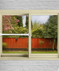 Four Pack Adjustable Telescoping Window Security Bars Extends From 17 To 27 Inches With Steel Tubes And Rubber End Caps