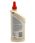 Back view of Carpenter's Wood Glue Max 1 Gallon Tan Extra Strength Wood Adhesive bottle showing label and instructions.
