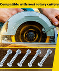 Rotary cutter with 8 Pack Grade 2 Beefy Shear Bolts With Nylock Nuts For Rotary Cutters And Tractors One Half Inch By Thirteen Pitch