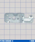 Left Upper Refrigerator Door Hinge Replacement Durable Fits Various Models Easy Install Smooth Opening And Closing Replaces AP7154902