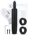 Heavy Duty Class 4 Gas Cylinder Replacement Kit For Desk And Gaming Chairs With Universal Fit, Includes Removal Tool, Gloves, And Instructions