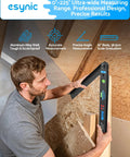 Flat Out Precise 16 Inch Digital Angle Finder Crafted From Durable Aluminum Alloy Featuring An Easy Read Scale Built For Woodworking And Cabinetry When You Gonna Strike Exactly Where It Counts, shown in use.