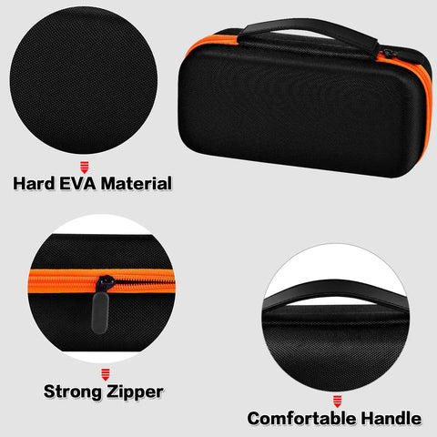 Compact, Rugged Tool Case for ZipSnip and SnapFresh Cordless Scissors with hard EVA, strong zipper, comfortable handle