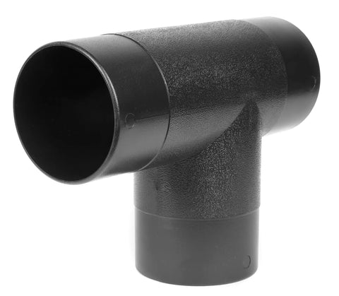 4 Inch T Fitting Dust Hose Splitter For Dust Collection Systems Dual Outlet To Split Air Flow Between Two Woodworking Machines