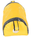 Heavy Duty Vinyl Dock Draft Blocker Slam The Cold Drafts Shut With This Bright Yellow High Visibility Seal featuring a rugged grommet.