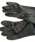 Heavy Duty 23 Point 6 Inch Rubber Sandblast Cabinet Gloves For Sandblasting And Abrasive Cabinets Fits Most Sand Blaster Cabinets