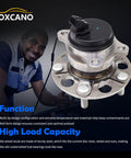 Rear Wheel Bearing And Hub Assembly With ABS For Hyundai Elantra 2017 2020 And Kona 2018 2022 5 Lug shown with speed sensor